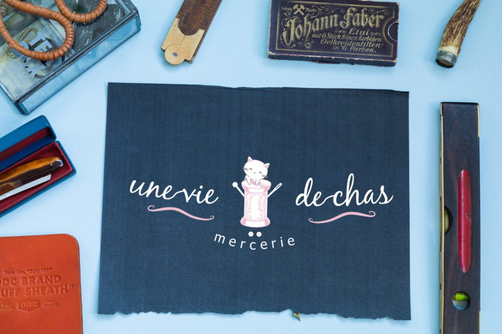 Logo une vie de chas mercerie