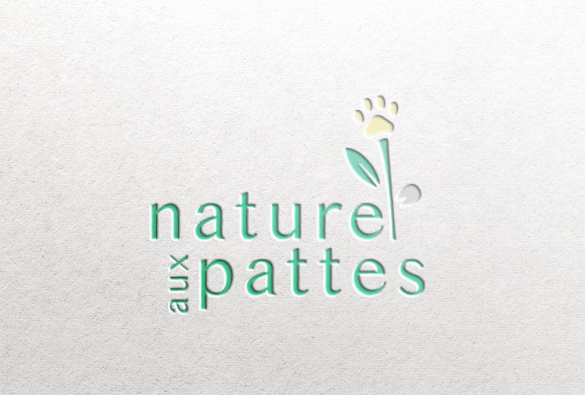 logo naturel aux pattes