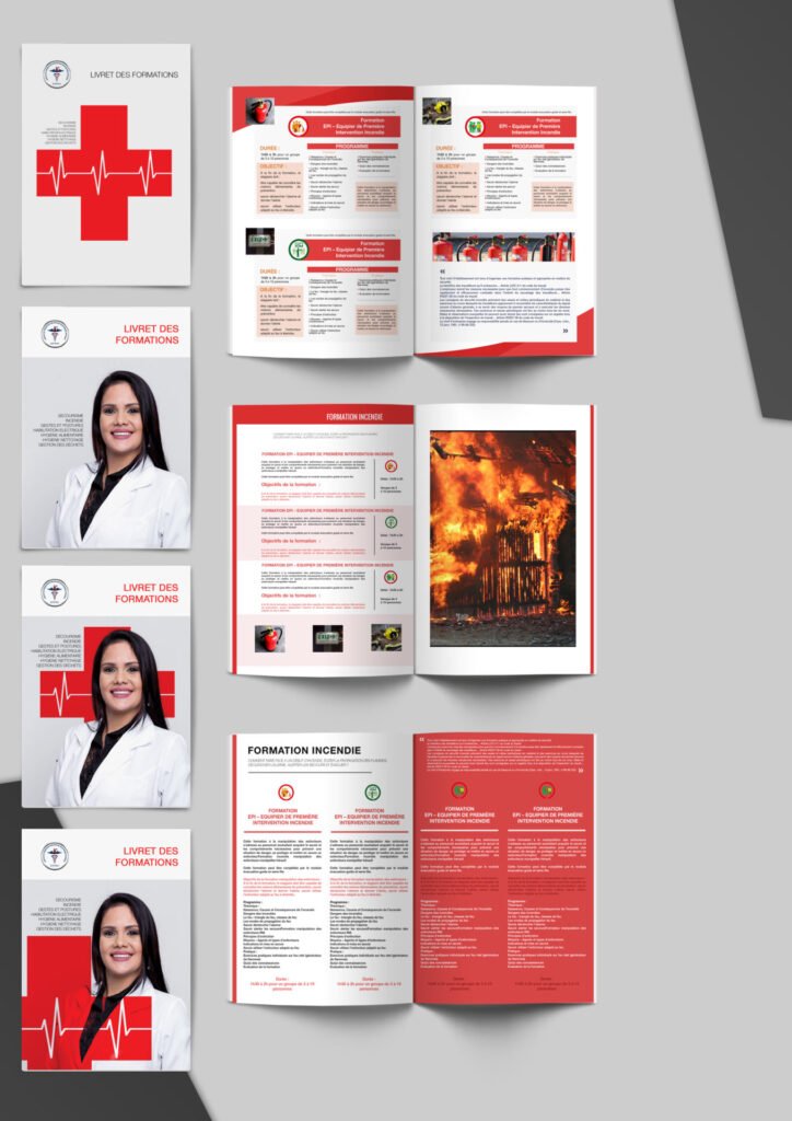 livret de secouriste - maquette