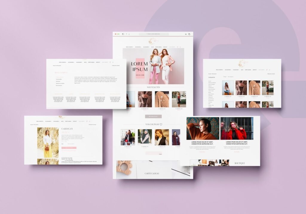 siteweb vente vêtement