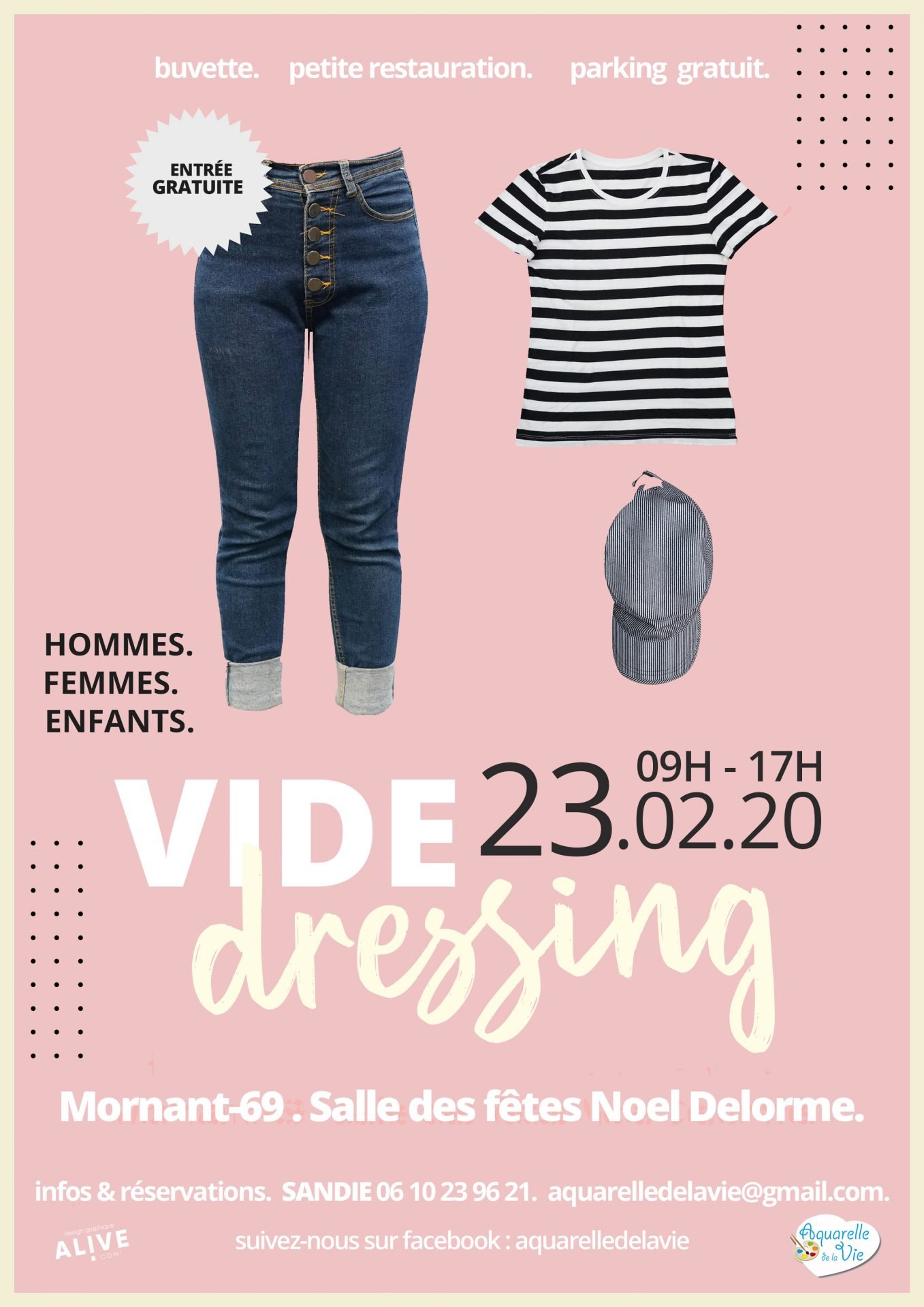 affiche vide dressing